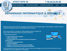 Tablet Screenshot of ai25.fr
